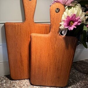 Wooden Cutting Board Set